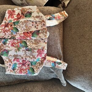 Floral Tapestry Corset Top